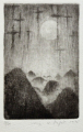 Karel Šafář - Pozvánka, Kříže v horách, Oznámení, Tvář, Pagoda (7).JPG