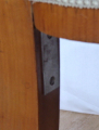 Párové židle v třešňové dýze - pozdní Biedermeir (7).JPG