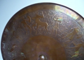 Chandelier with a mythological theme