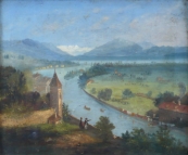 The promenade at the confluence