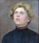 Antonin Majer - Portrait of girl