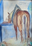 Stanislav Marek Mazurkiewicz  - Horse at Trough