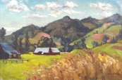 Bedrich Knopp - Chalets in the foothills