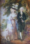 Thomas Gainsborough - Morning Walk, copy