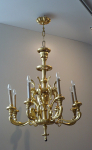 Wooden chandeliers late Biedermeier