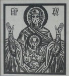 Mychajlo Osincuk - Madonna with child