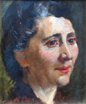 Josef Peca - Portrait of a woman