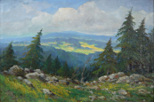 Josef Svoboda - Submontane landscape