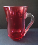 Mug of pink glasses monogrammed