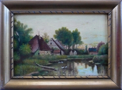 Houses by the river