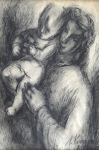 Milena Komrsova - Mother with child