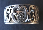 Silver ring from the Olympics in Moscow