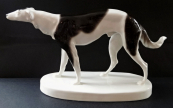 Ceramic statuette Borzoi - Goldscheider