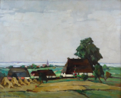Hötig Gustav - Village at the lake