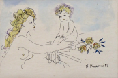 Nora Musatova - Mother with child