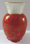 Gilt flower vase - Oskar Schaller & Co. , Schwarzenbach