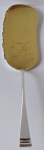 Gold and silver plated, cake scoop - Christofle, France
