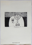 Vladimir Komarek - Ex libris J. Vitacek 1977