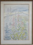 Ludvika Smrckova - Mountain vegetation, view of Jested