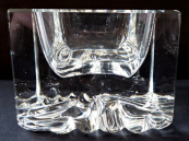 Jardiniere, crystal glass - Pavel Hlava, Moser