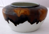 Porcelain white bowl with Art Nouveau ornament  - Oeslau, Wilhelmsfeld