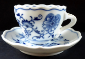Coffee cup with onion pattern - Meissen, Teichert