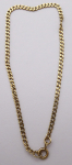 Gold bracelet made of fine links
