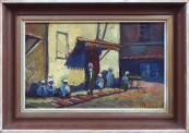 Viktor Stelzer - Arab men on the street