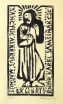 Alena Antonova -Ex libris RNDr. Karel Samsinak CSc