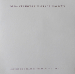 Olga Cechova - Illustration for children, invitation to the exhibition