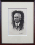 Alesa Vaic - Portrait of Edvard Benes 