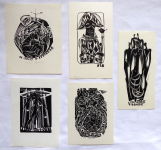 Anna Grmelova - Five ex libris