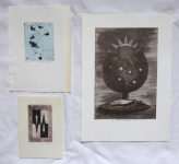 Emilie Tomanova - Summer Sleep, Cards and Girl, Figures and Shadows