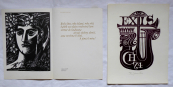 Jaroslav Svab - Exlibris 74, Vaclav Masek + Frantisek Branislav 