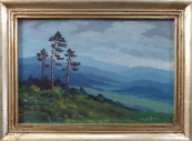 Saskova - Three pines on the hillside