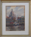 View of Dresden with the Frauenkirche