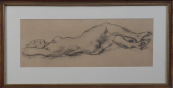 Jan Provaznik - Reclining Female Nude