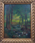 Karel Rampl - Forest corners with a stream