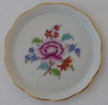 Small round plate - Herend, pattern Nanking Bouquet