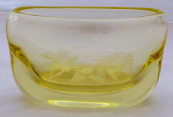 Yellow jardiniere, cut rose - Miloslav Klinger, Zelezny Brod