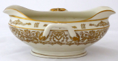 Porcelain saucier with flowers - Slavkov