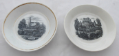 Two saucers - Kostomlaty Castle, Castle ruins