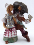 Musketeer with a tavern keeper