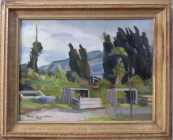 Claire Szilard - Landscape with fences