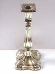 Biedermeier silver-plated candlestick