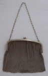 Silver plated pouch - handbag