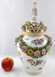 Luxury vase, Meissen style - Worcester, England