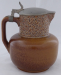 Art Nouveau tankard - Charlotte Krause, Merkelbach