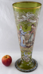 Luxurious painted high tankard in the Old German Neo-Renaissance style