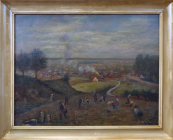 Jaro Svoboda - Harvesting potatoes with a view of the valley